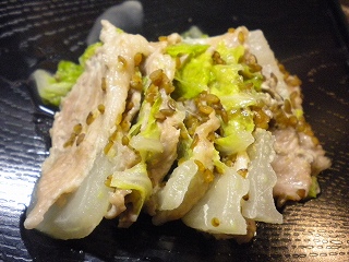 豆乳ごま　白菜豚肉重ね鍋 (14)